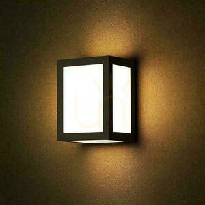 V-TAC 12W LED corp de iluminat de perete IP65 Negru VT-822 4000K 750lm small 4