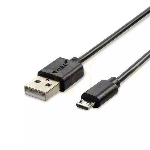 Verifica V-TAC Micro USB Cable 1M Black Pearl Series VT-5301