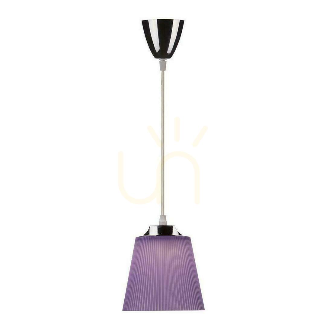 Verifica V-TAC 7W Corp de iluminat cu pandantiv crom + violet VT-1036 4000K 360lm V-TAC 7W Corp de iluminat cu pandantiv crom + violet VT-1036 4000K 360lm