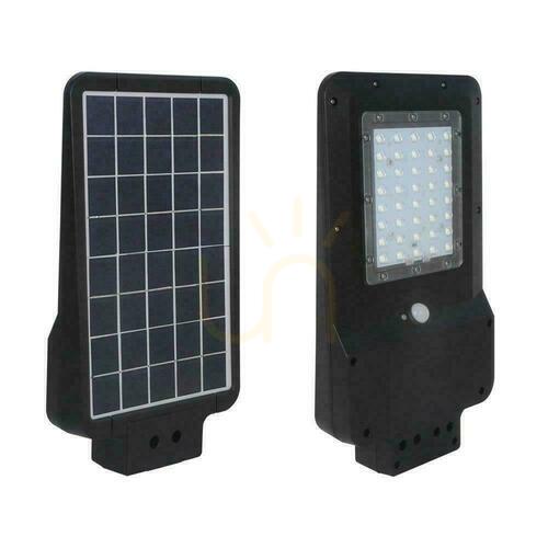 Verifica V-TAC Corp de iluminat stradal solar 15W LED negru ST-15 6000K 1600lm