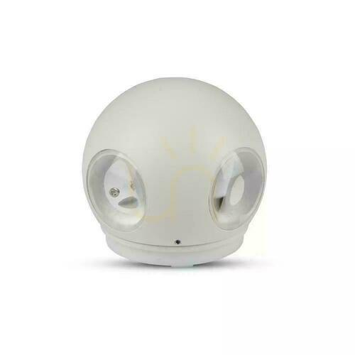 Verifica Lampă de perete V-TAC 4W LED alb rotund IP65 VT-834 3000K 440lm.