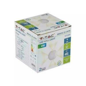 Lampă de perete V-TAC 4W LED alb rotund IP65 VT-834 4000K 440lm. small 3