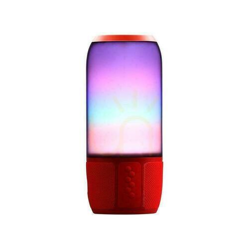 Verifica V-TAC Wireless Smart LED Speaker cu Bluetooth 2x3W USB Micro SD Roșu VT-7456