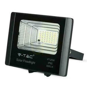 V-TAC Solar LED proiector 12W negru IP65, telecomandă, temporizator VT-25W 4000K 550lm small 6