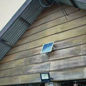 V-TAC Solar LED proiector 16W negru IP65, telecomandă, temporizator VT-40W 4000K 1050lm small 8