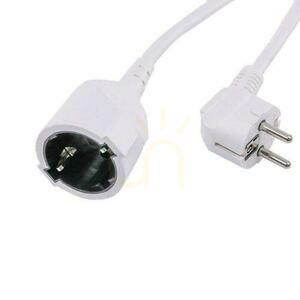 Cablu prelungitor 1 priză 5m V-TAC (3G 1.5mm2 X 5M ) 16A Alb VT-3001 small 0