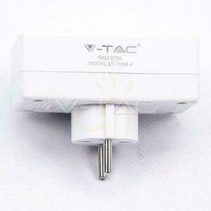 Splitter 4x 10A 250V V-TAC Alb VT-1004 small 1