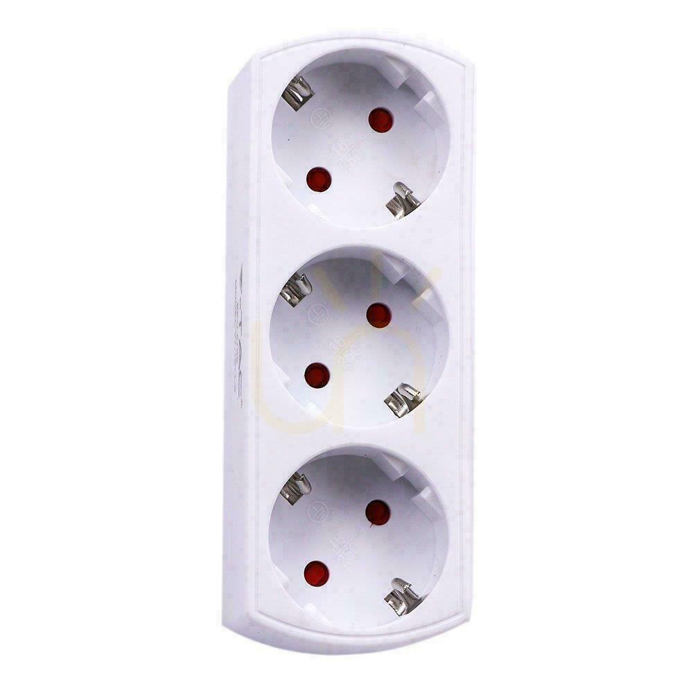 Verifica VT-1011 3x 16A 250V V-TAC splitter VT-1011 3x 16A 250V V-TAC splitter