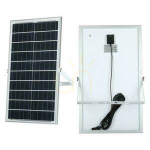 V-TAC 35W Solar LED Proiector negru IP65, telecomandă, temporizator VT-100W 6000K 2450lm small 8