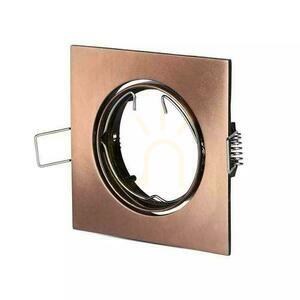 Mesh V-TAC GU10 Square Movable Copper VT-779-SB 3 ani garanție small 1