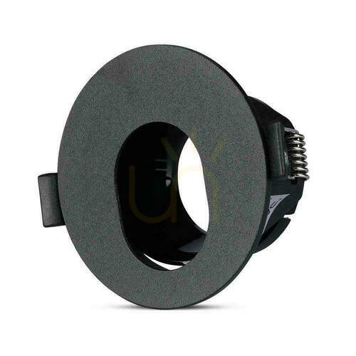 Verifica Rama încastrată rotundă neagră V-TAC VT-874 pentru GU10, 83 mm