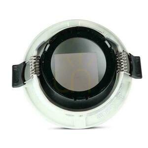 V-TAC GU10 Mesh rotund cu pătrat alb + negru VT-883 Garanție de 3 ani small 4