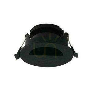 V-TAC GU10 Plasă rotundă cu semicerc negru VT-884 Garanție de 3 ani small 0