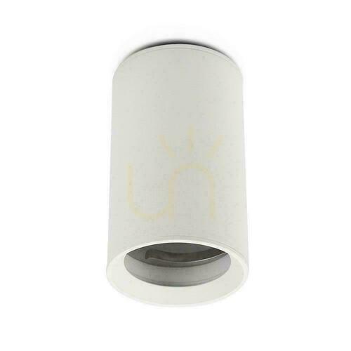 Verifica V-TAC Aluminiu GU10 tub rotund montat la suprafață alb 60x100mm VT-807-W 3 ani garanție