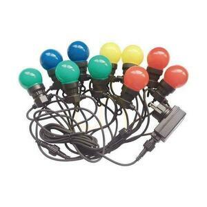 V-TAC Garden Girland (șir) LED 5 metri 10 becuri 0.5W VT-70510 RGBY 300lm small 0