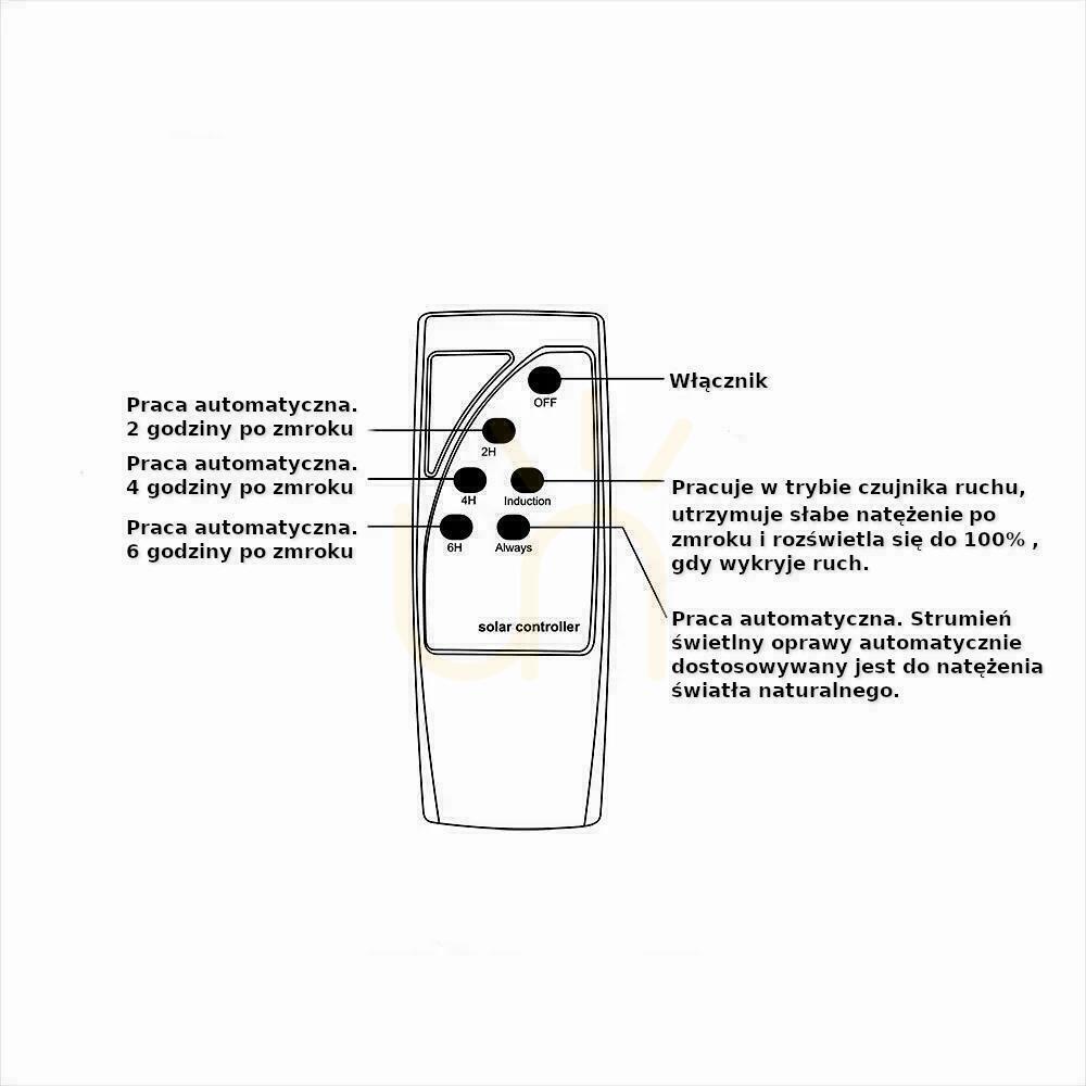 Vedere V-TAC Solar Garden Luminaire 10W Motion Sensor TIMER PILOT IP65 VT-65W 6500K 1500lm V-TAC Solar Garden Luminaire 10W Motion Sensor TIMER PILOT IP65 VT-65W 6500K 1500lm