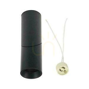 V-TAC Aluminiu GU10 Tub rotund montat la suprafață Negru VT-804 Garanție de 3 ani small 4
