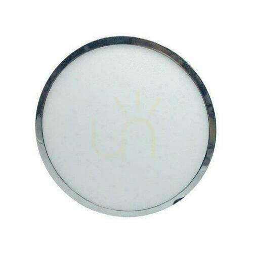 Verifica V-TAC LED Panel 12W LED Chrome rotund montat pe suprafață VT-1205CH 6400K 1000lm.
