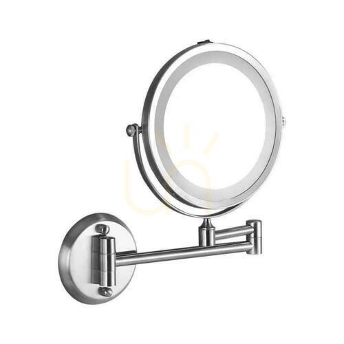 Verifica V-TAC 3W LED baie machiaj oglindă 4xAAA Fi.17CM Chrome VT-7571 6400K 30lm