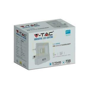 V-TAC LED proiector 10W SAMSUNG CHIP senzor de mișcare cablu alb 1M VT-118S 6400K 735lm 5 ani garanție 2 V-TAC LED proiector 10W SAMSUNG CHIP senzor de mișcare cablu alb 1M VT-118S 6400K 735lm 5 ani garanție small 2