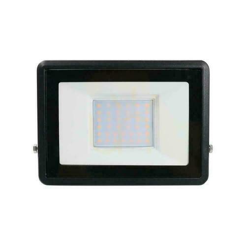 Verifica V-TAC 30W SAMSUNG CHIP LED proiector negru cu MUFa VT-138 6500K 2340lm 5 ani garanție