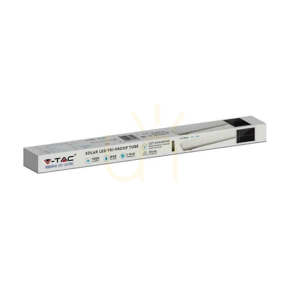 Spectacol V-TAC 120cm 18W Pilot IP65 VT-120018 3000K-4000K-6400K 1000lm Hermetic Solar LED corp de iluminat. V-TAC 120cm 18W Pilot IP65 VT-120018 3000K-4000K-6400K 1000lm Hermetic Solar LED corp de iluminat.