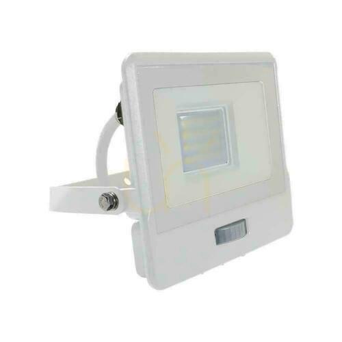 Verifica V-TAC 20W SAMSUNG CHIP LED proiector senzor de mișcare cablu alb 1M VT-128S 3000K 1510lm 5 ani garanție