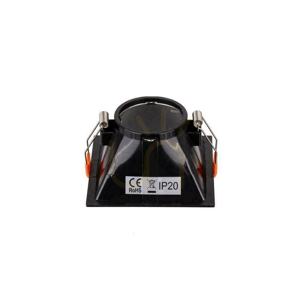 Afişa V-TAC GU10 încastrat adânc pătrat Mesh negru VT-927 Garanție de 3 ani V-TAC GU10 încastrat adânc pătrat Mesh negru VT-927 Garanție de 3 ani