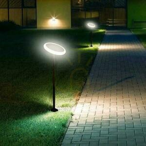 V-TAC Solar LED Garden Pole 3W 2in1 (pachet. 2 buc) VT-943 3000K 260lm small 4
