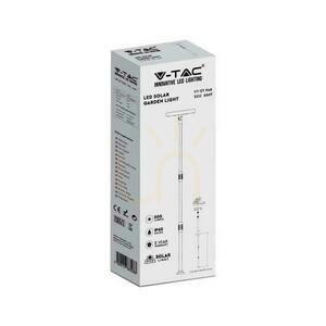 Stâlp de grădină LED solar V-TAC VT-948 negru 8 W 4000 K 500 lm SKU 6669 small 1