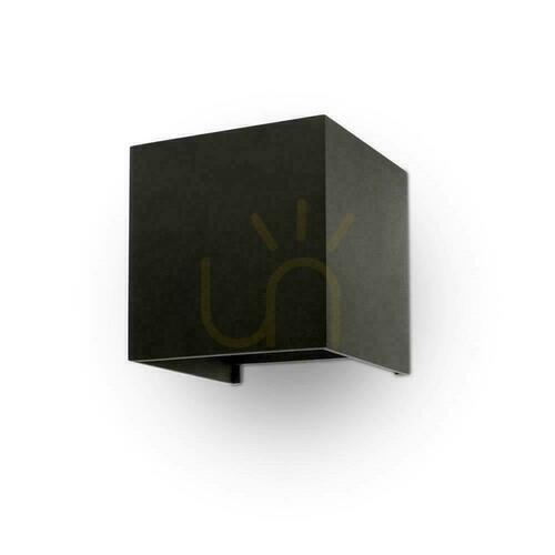 Verifica V-TAC 5W Lampă de perete montată pe perete Top Down Reglabilă Black Square IP65 Bridgelux VT-759-B 4000K 700lm