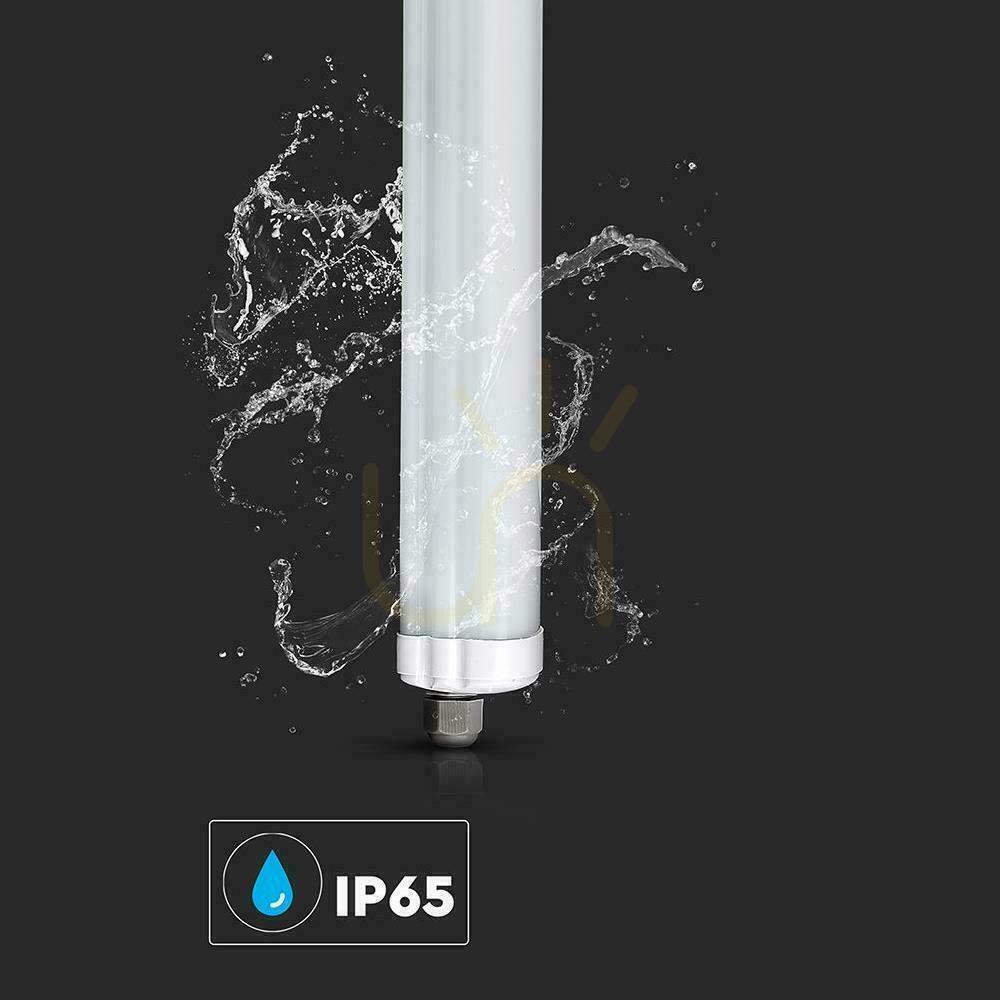 Afişa V-TAC G-SERIES 120cm 36W 120Lm/W VT-1249 6400K 4320lm Corp de iluminat LED ermetic. V-TAC G-SERIES 120cm 36W 120Lm/W VT-1249 6400K 4320lm Corp de iluminat LED ermetic.