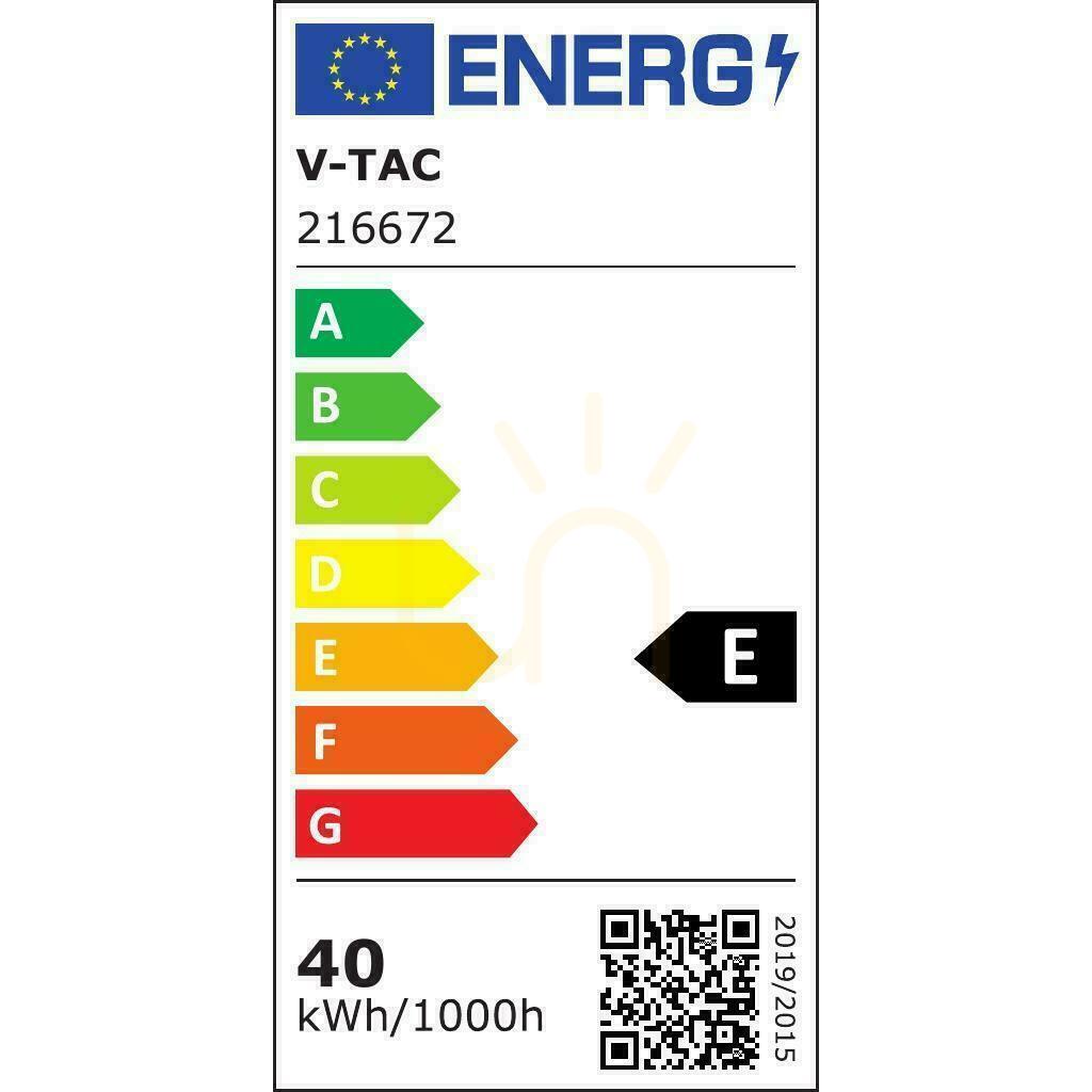 Spectacol Panou LED V-TAC 40W 600x600 120Lm/W SLIM VT-6340 6500K 4950lm Panou LED V-TAC 40W 600x600 120Lm/W SLIM VT-6340 6500K 4950lm