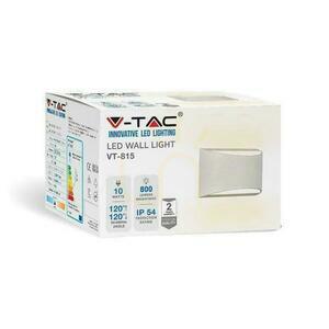 Lampă de perete V-TAC 9W LED Top Down Bridgelux Chip Alb IP54 VT-815-W 4000K 1280lm. small 2