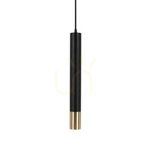 V-TAC GU10 Corp de iluminat cu pandantiv Negru+Gold 60x500mm VT-977 Garanție de 3 ani small 1