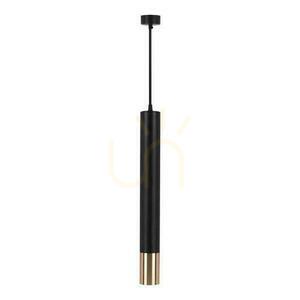 V-TAC GU10 Corp de iluminat cu pandantiv Negru+Gold 60x500mm VT-977 Garanție de 3 ani small 0