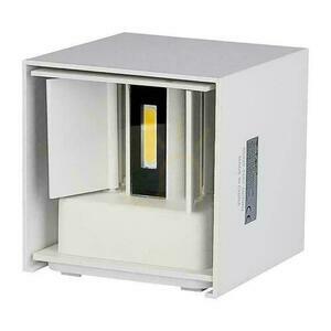 V-TAC 5W Lampă de perete montată pe perete Top Down Reglabilă Alb pătrat IP65 Bridgelux VT-759-W 3000K 700lm small 1