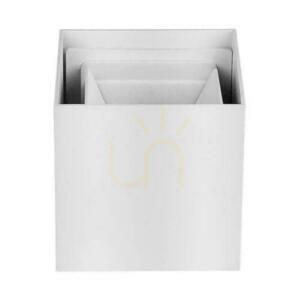 V-TAC 5W Lampă de perete montată pe perete Top Down Reglabilă Alb pătrat IP65 Bridgelux VT-759-W 3000K 700lm small 5