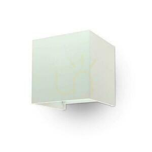 V-TAC 5W Lampă de perete montată pe perete Top Down Reglabilă Alb pătrat IP65 Bridgelux VT-759-W 3000K 700lm small 0