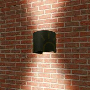 Montat pe perete 5W V-TAC sus jos reglabil negru rotund IP65 Bridgelux VT-756-B 3000K 700lm small 6