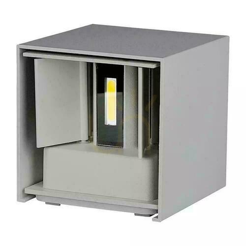 Verifica V-TAC 5W Lampă de perete montată pe perete Sus în jos Reglabilă Grey Square IP65 Bridgelux VT-759-G 4000K 700lm