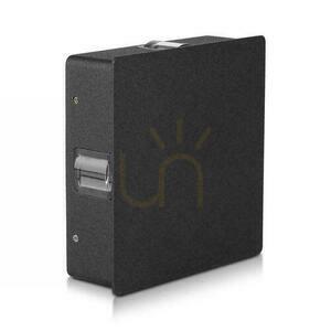 V-TAC 4W LED corp de iluminat de perete IP65 Black Square VT-704-B 3000K 428lm small 0