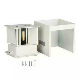 V-TAC 11W LED Top Down Chip reglabil BRIDGELUX alb pătrat IP65 VT-759-12-W 3000K 1360lm Corp de iluminat de perete small 4