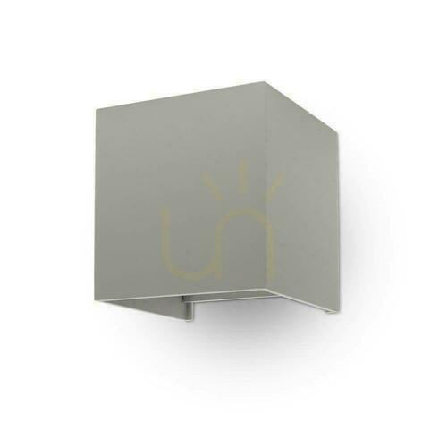 Verifica V-TAC 11W LED Top Down Chip reglabil BRIDGELUX Grey Square IP65 VT-759-12-G 4000K 1360lm Corp de iluminat de perete.