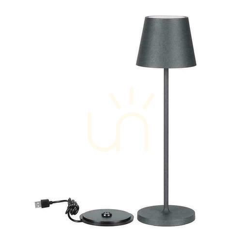 Verifica V-TAC 2W LED Lampă de noptieră IP54 gri VT-7522 3000K 200lm.