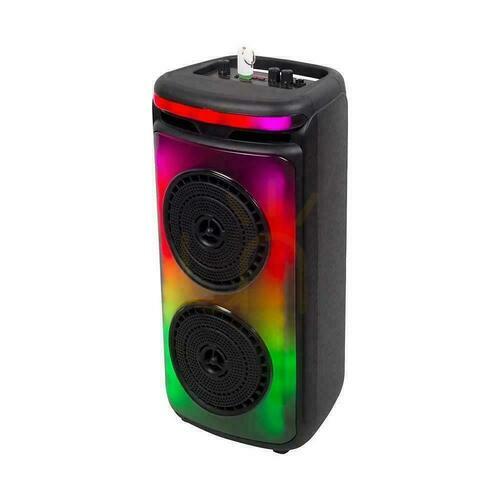 Verifica V-TAC Difuzor portabil 400W Microfon Telecomandă BT USB TF FM AUX TWS KARAOKE VT-4000W.