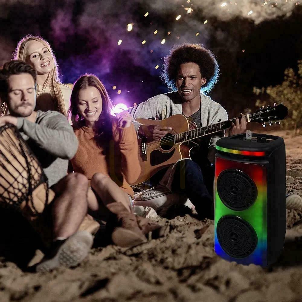 Spectacol V-TAC Difuzor portabil 400W Microfon Telecomandă BT USB TF FM AUX TWS KARAOKE VT-4000W. V-TAC Difuzor portabil 400W Microfon Telecomandă BT USB TF FM AUX TWS KARAOKE VT-4000W.
