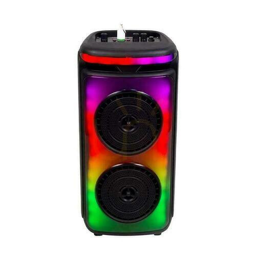 Verifica V-TAC Difuzor portabil 400W Microfon Telecomandă BT USB TF FM AUX TWS KARAOKE VT-4000W.