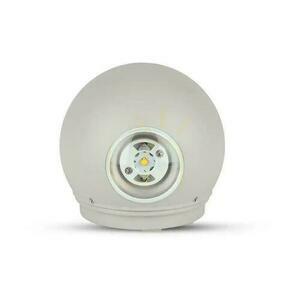 Lampă de perete V-TAC 4W LED gri rotund IP65 VT-836 4000K 476lm. small 1
