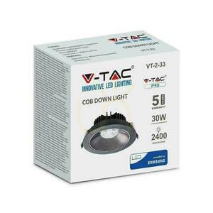 Downlight V-TAC SAMSUNG CHIP 30W Negru înclinat VT-2-33 6400K 2400lm 5 ani garanție 3 Downlight V-TAC SAMSUNG CHIP 30W Negru înclinat VT-2-33 6400K 2400lm 5 ani garanție small 3